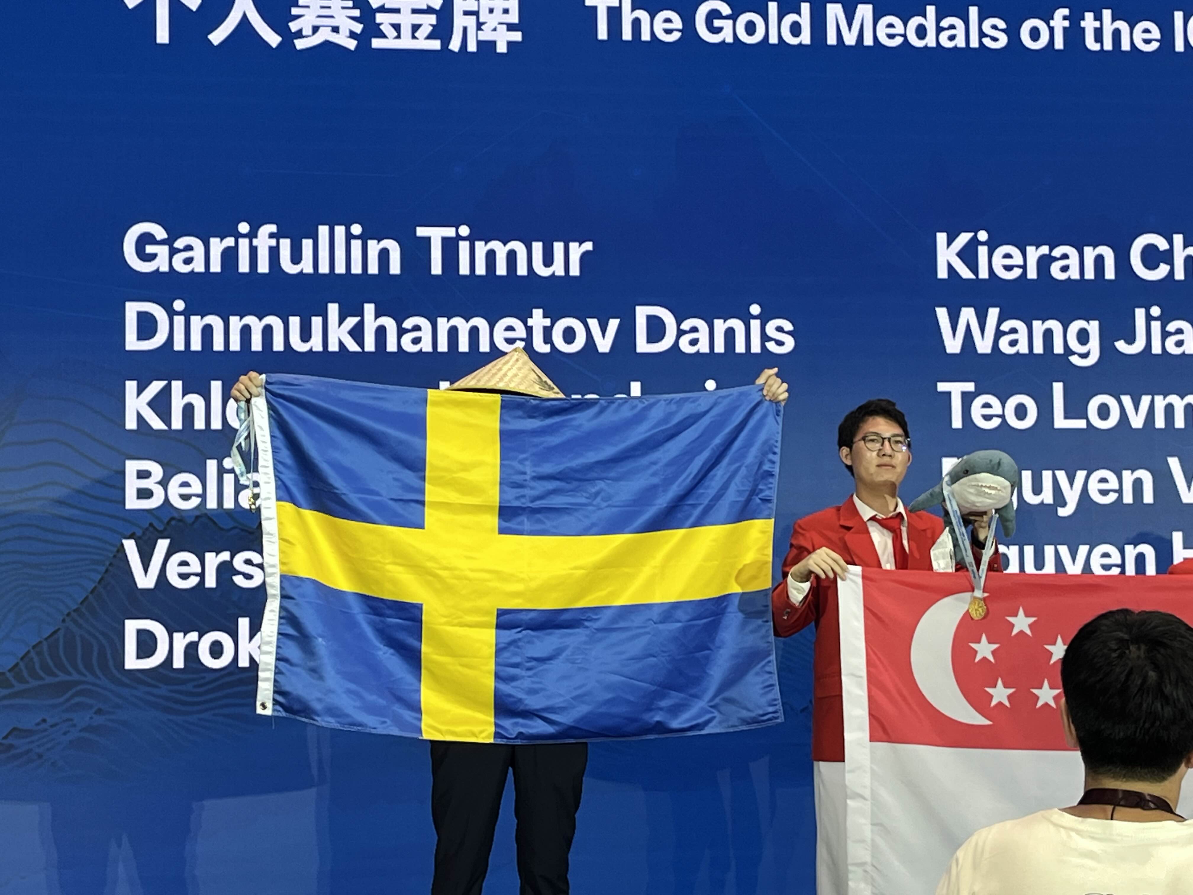 GULD!!!!! för Teo